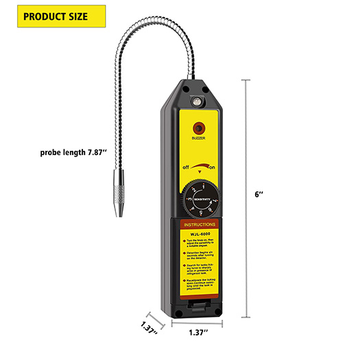 Basic Corona Style Halogen Leak Detector WJL-6000