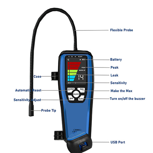 New Heated Diode Leak Detector LD-200