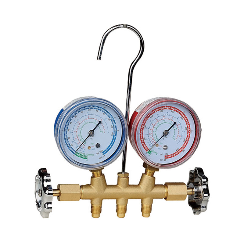 Manifold with 2-1/2" Gauge PR1001B