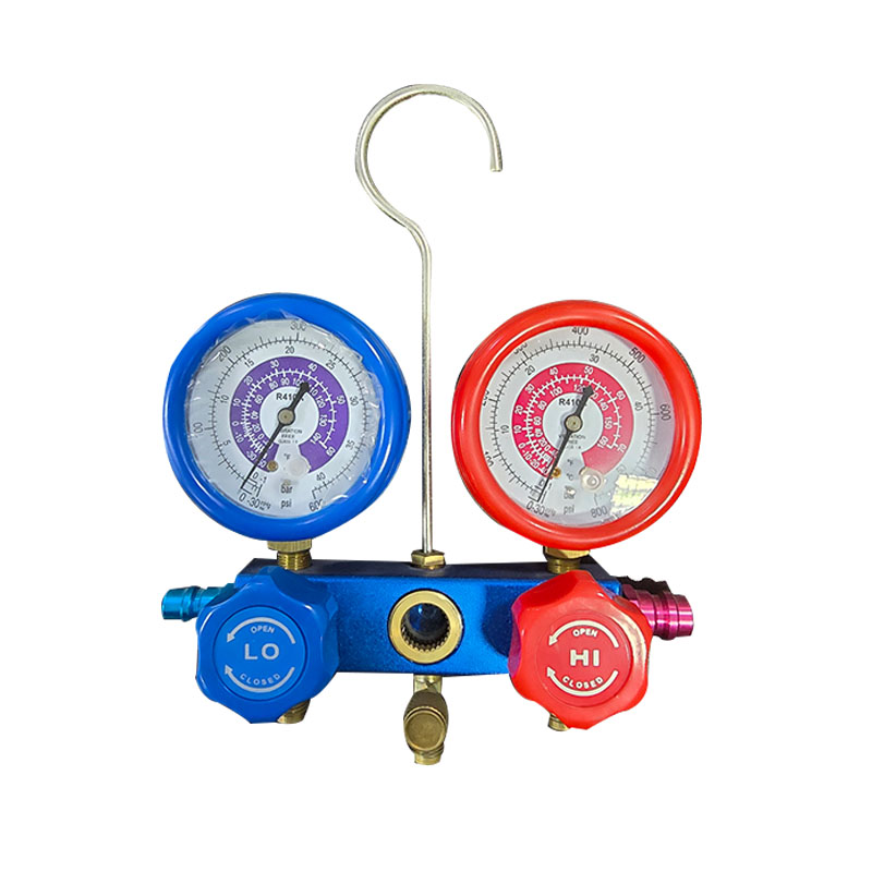 2-Valve Manifold with Sightglass"&SAE Fitting PR1004
